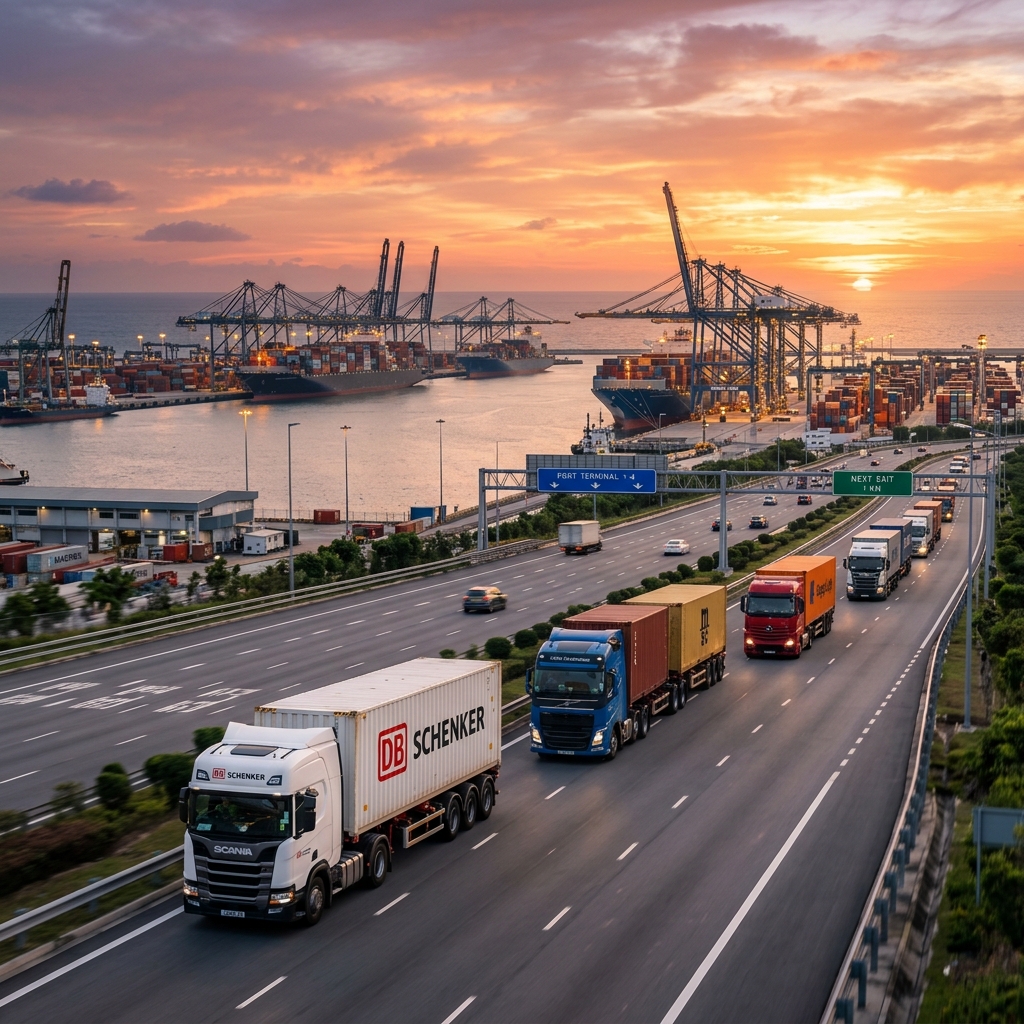Armada Logistik MAM Jalur Tol